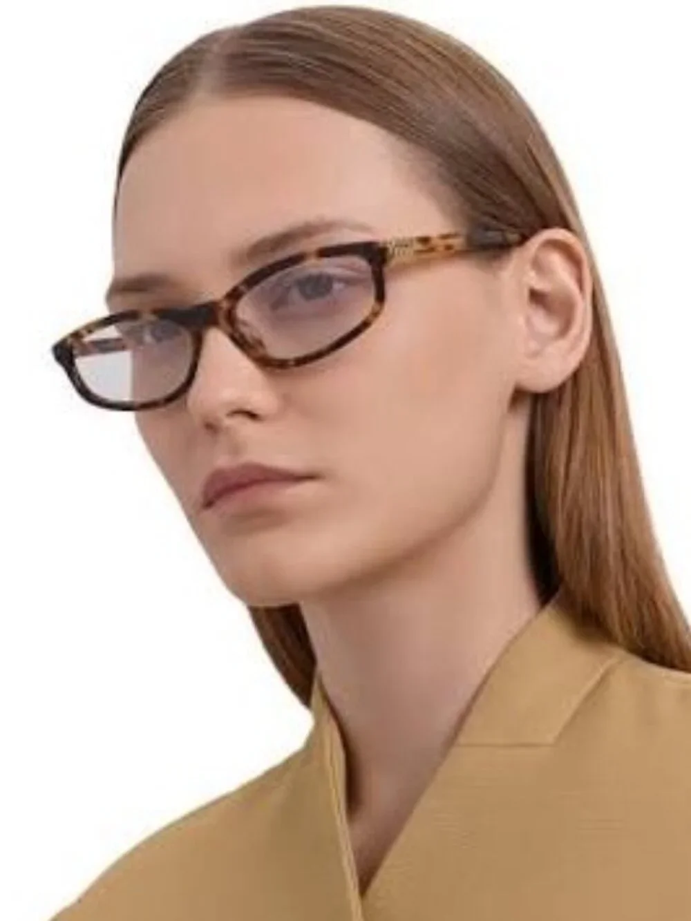 New MUA06S Miu Miu Havana Eyeglasses MU A06S 14L08N AUTHENTIC